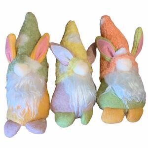 Easter Holiday Gnome decor - 3pc